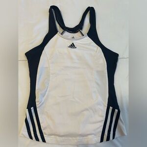 Adidas Black and White Tank Top